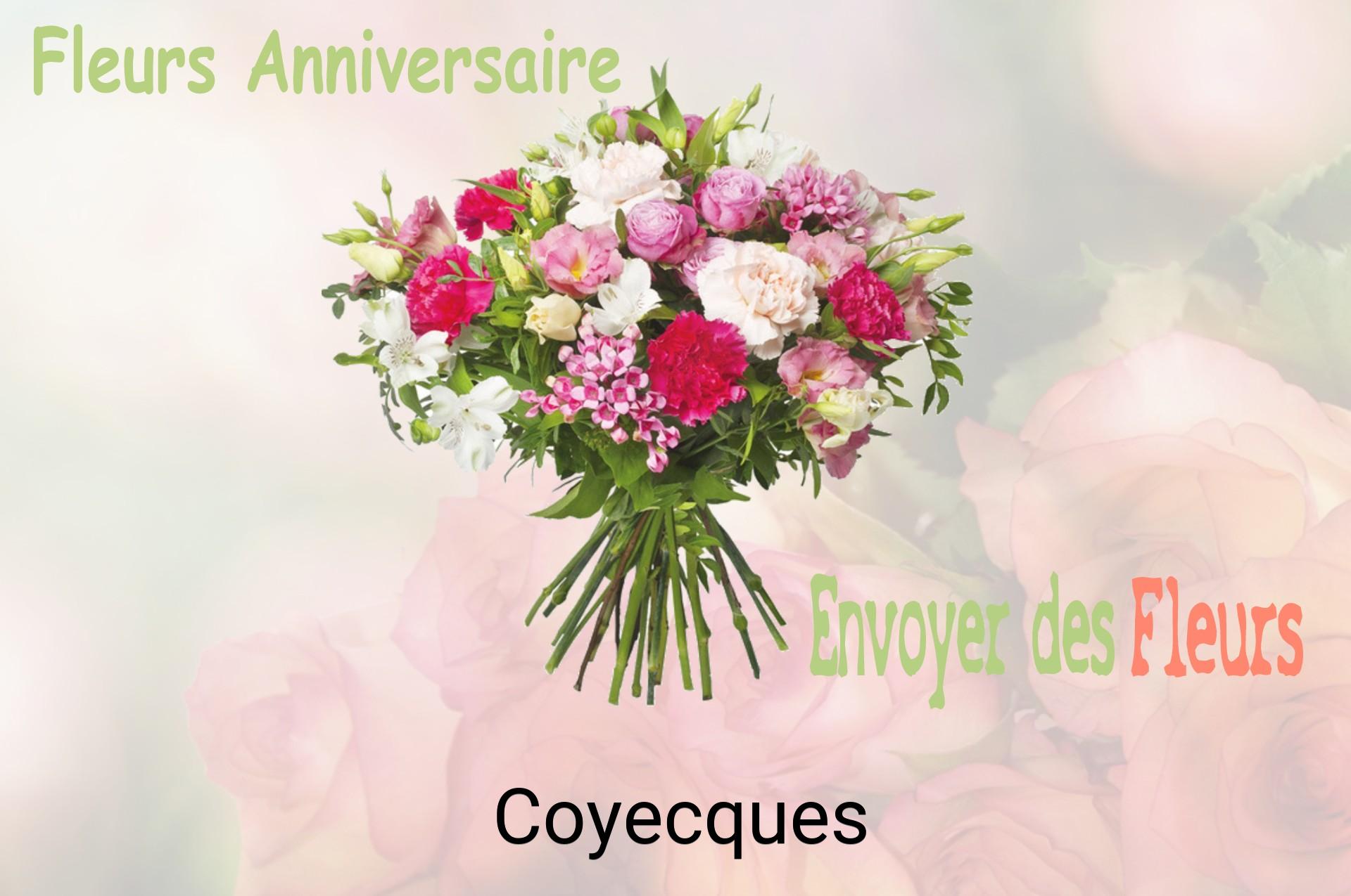 Bouquet de fleurs d’anniversaire livré à Coyecques